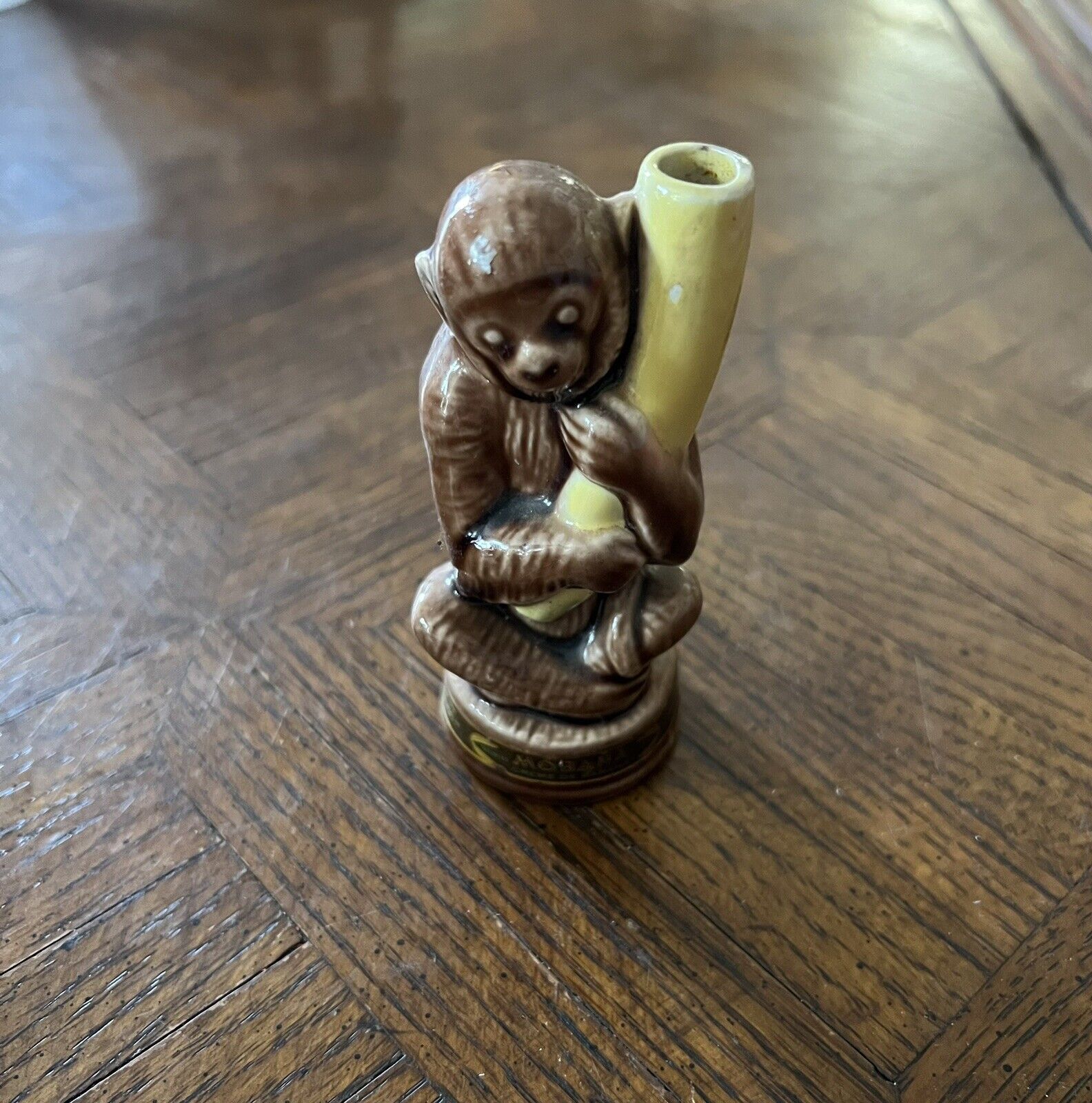 Vintage Mobana Ceramic Monkey Figurine 