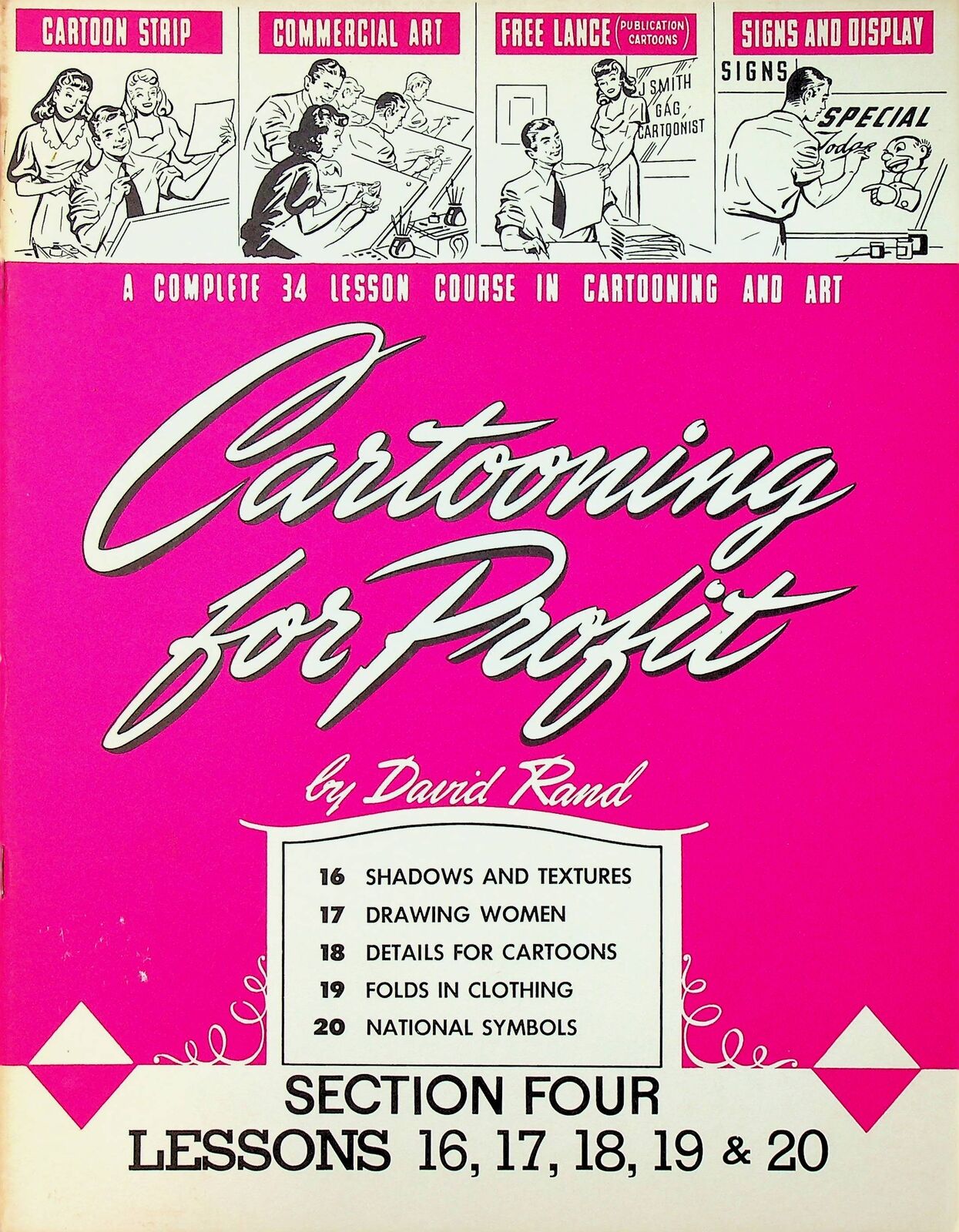 Cartooning for Profit #4 FN 1947