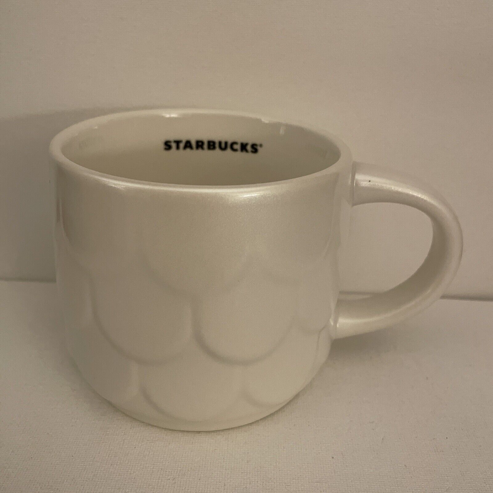 Starbucks 2023 Pearl White Mermaid Mug Siren Scales 14oz. NWT