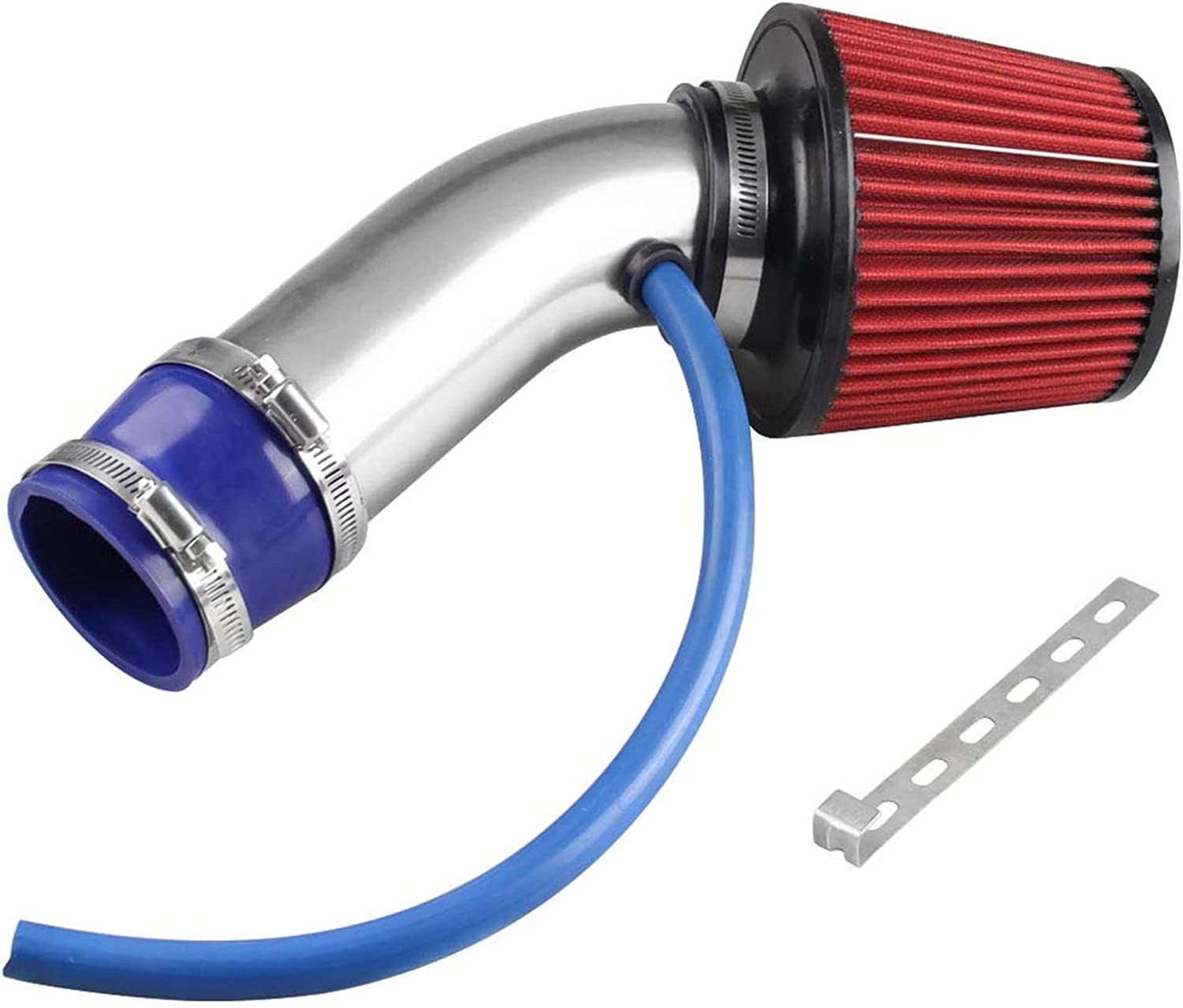 Cold Air Intake Pipe, 76Mm 3 Inch Universal Percompatible Withmance Car Cold Ai