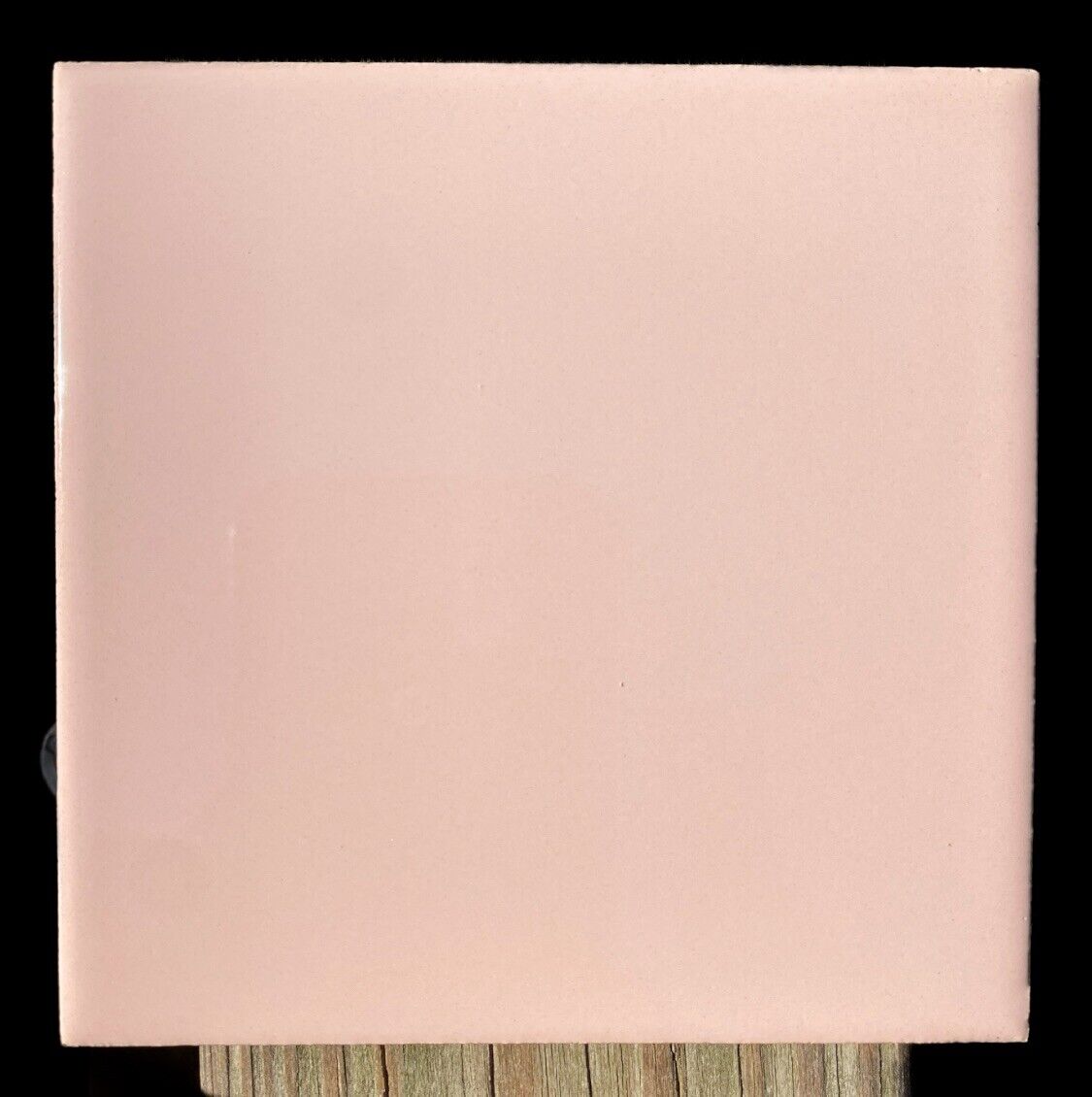 VINTAGE 1953 Pink Wall Tile USQTCO Made In The USA (22) Tiles