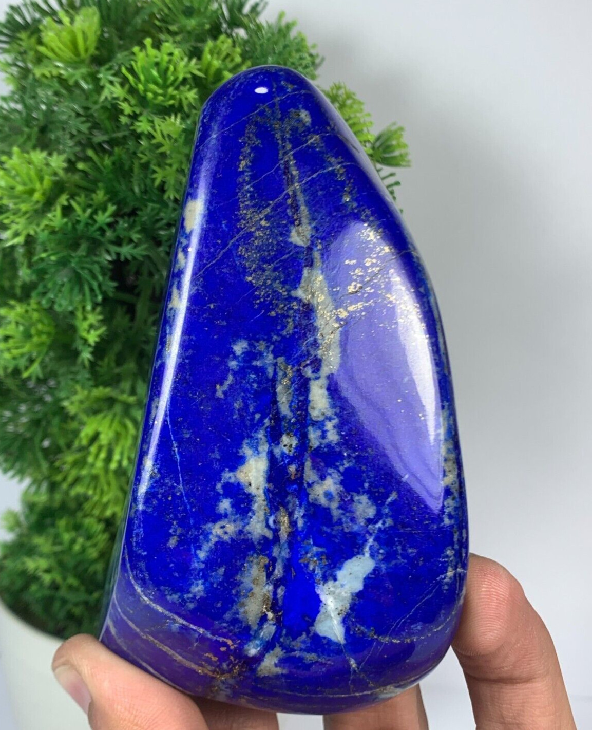 329Gram Lapis Lazuli Freeform Rough AAA+ Grade Tumbled Polished From Afghanistan