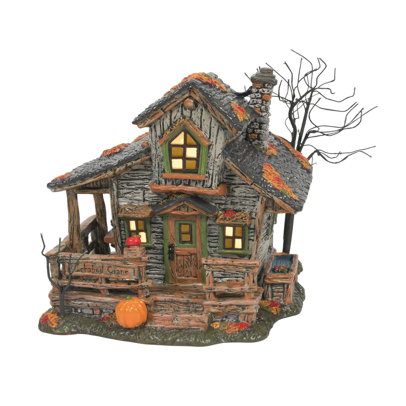 Dept 56 ICHABOD CRANE'S HOUSE Halloween Village Sleepy Hollow 6014052 NEW IN BOX