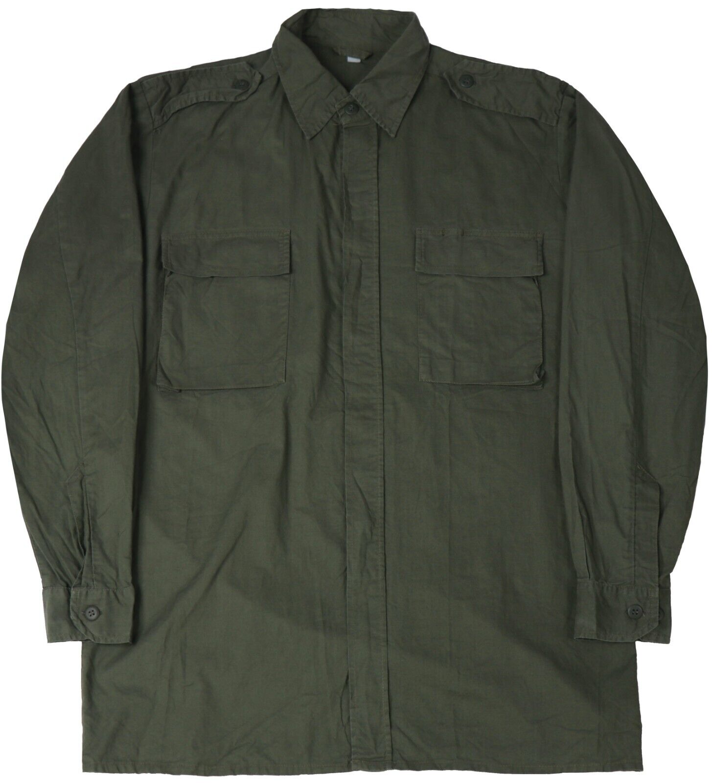 Large (43/44) - Croatian Military Field Shirt Olive Green BDU