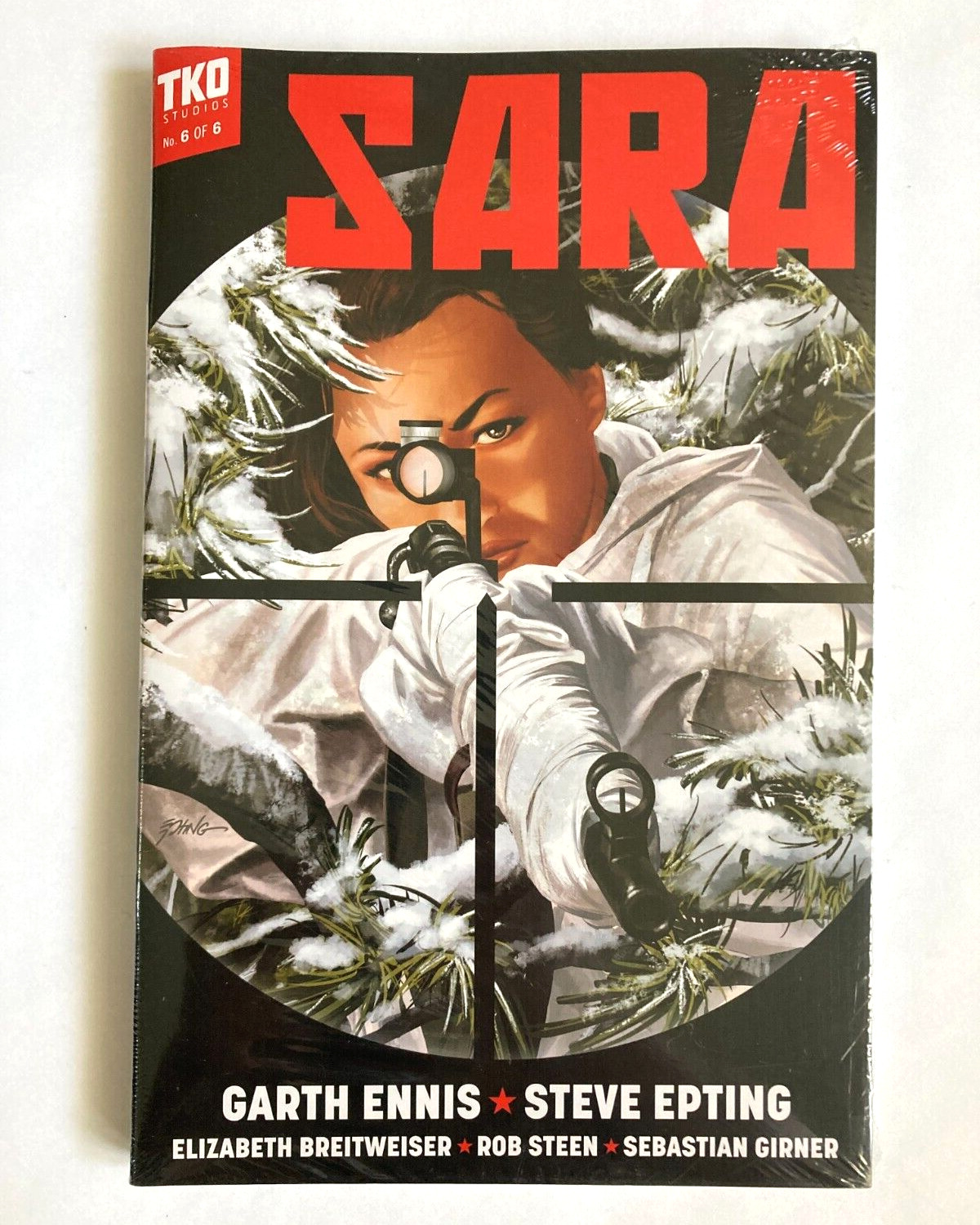 SARA By Garth Ennis Steve Epting Issues 1 - 6 TKO Studios - SEALED
