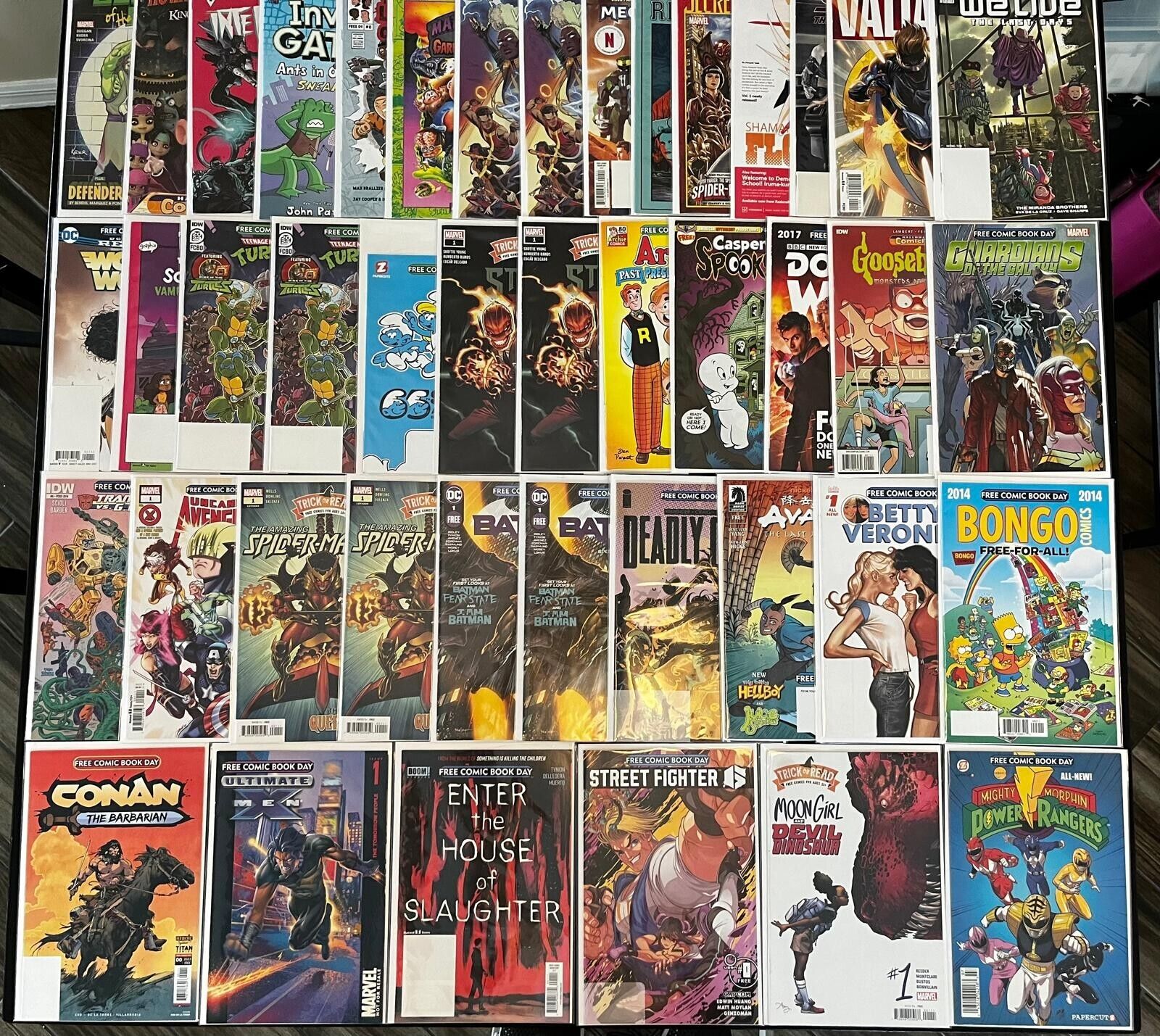 Mixed LOT (43) Free Comic Book Day FCBD DC Marvel Independent ALL UNSTAMPED NM+
