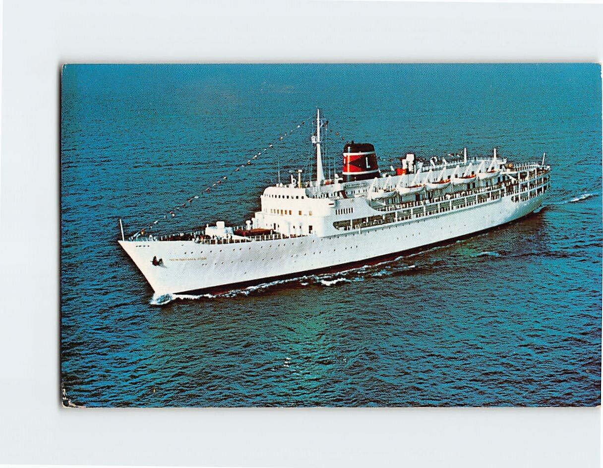 Postcard SS New Bahama Star Eastern Steamship Lines Inc.