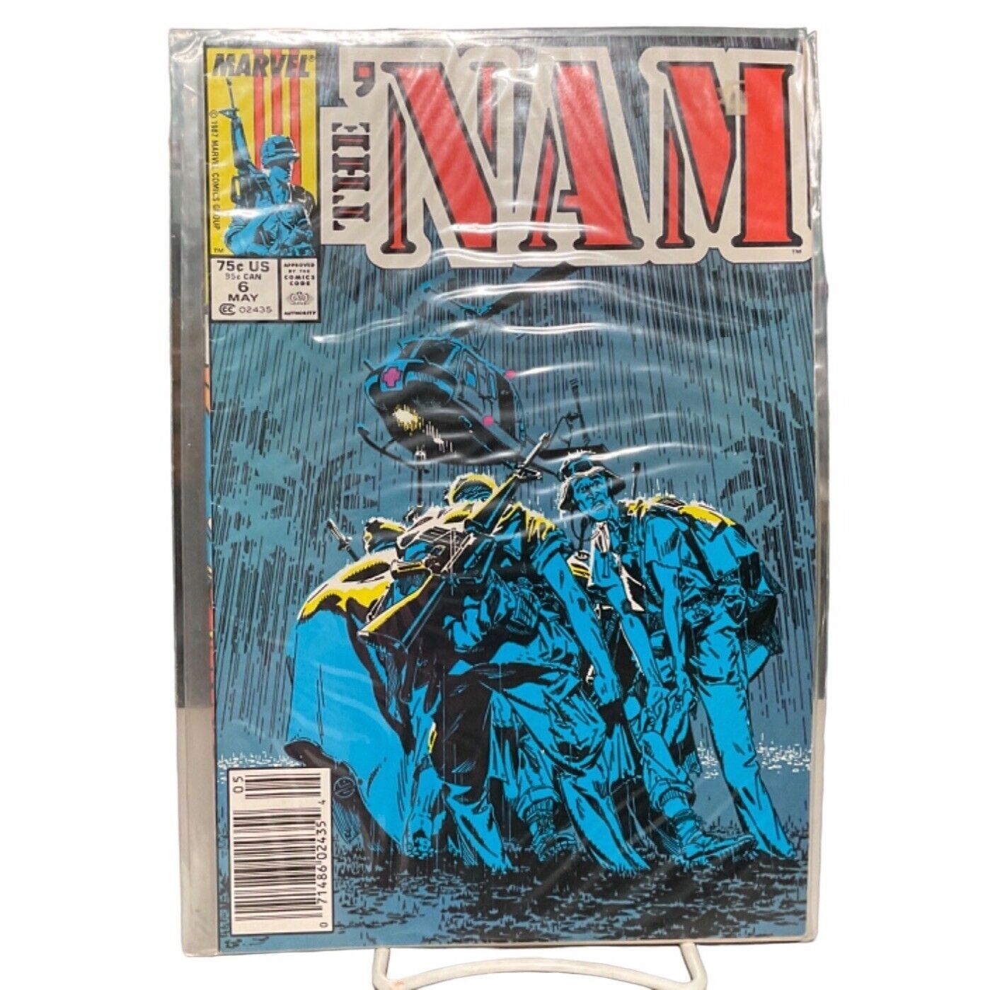 Marvel The Nam Issue #6 May 1987 Comic Book Vintage