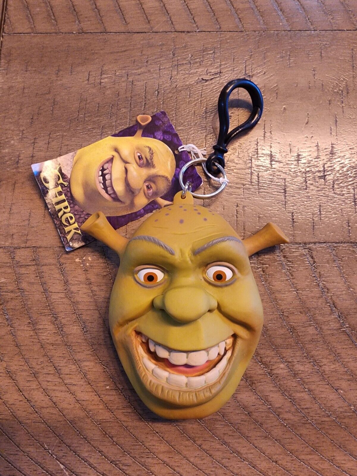 Vintage Shrek Coin Holder Applause 2001 DreamWorks 