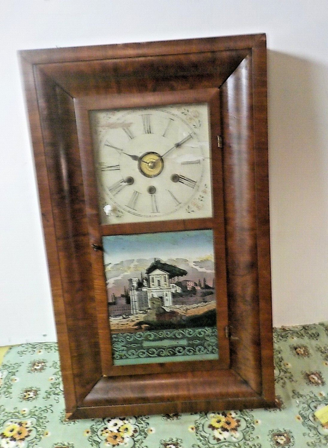 NEW HAVEN WEIGHT CLOCK SOLD FOR PARTS / REPAIR