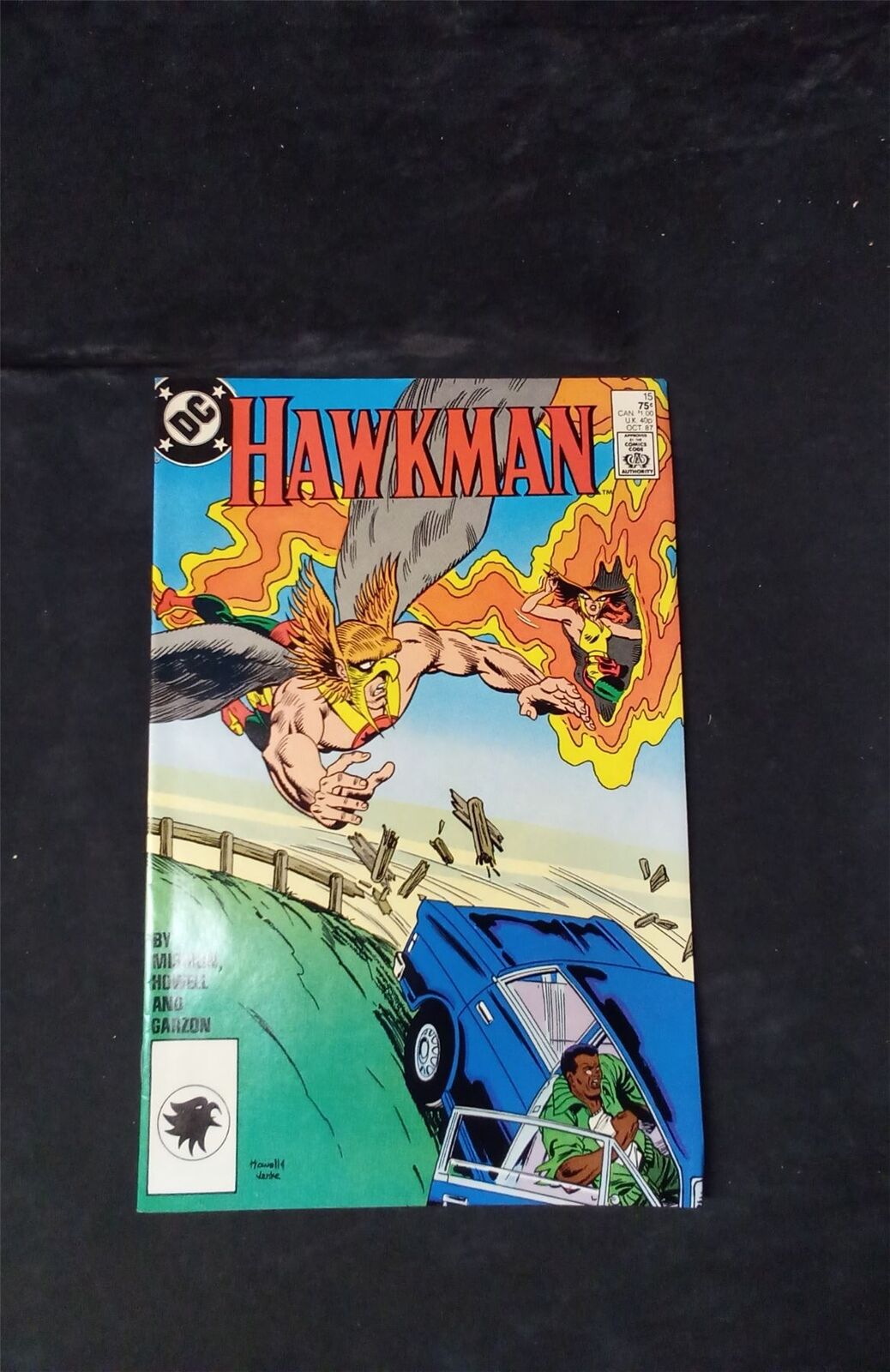 Hawkman #15 Direct Edition 1987 dc-comics Comic Book 
