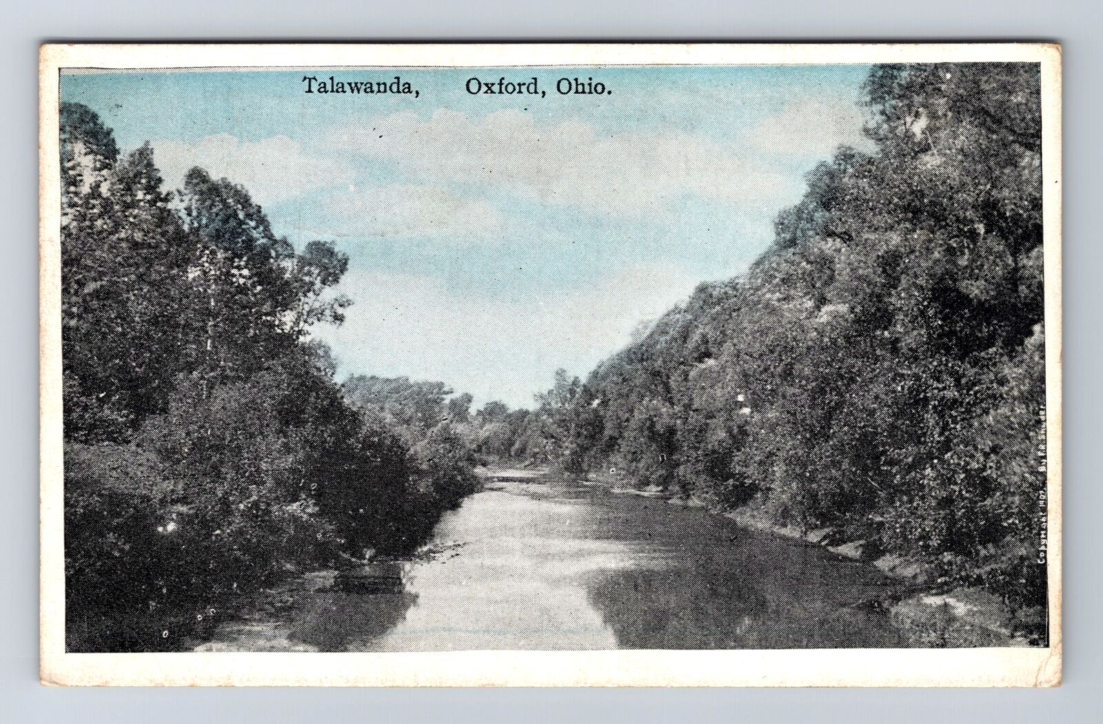 Oxford OH-Ohio, Talawanda, Antique, Vintage c1926 Postcard