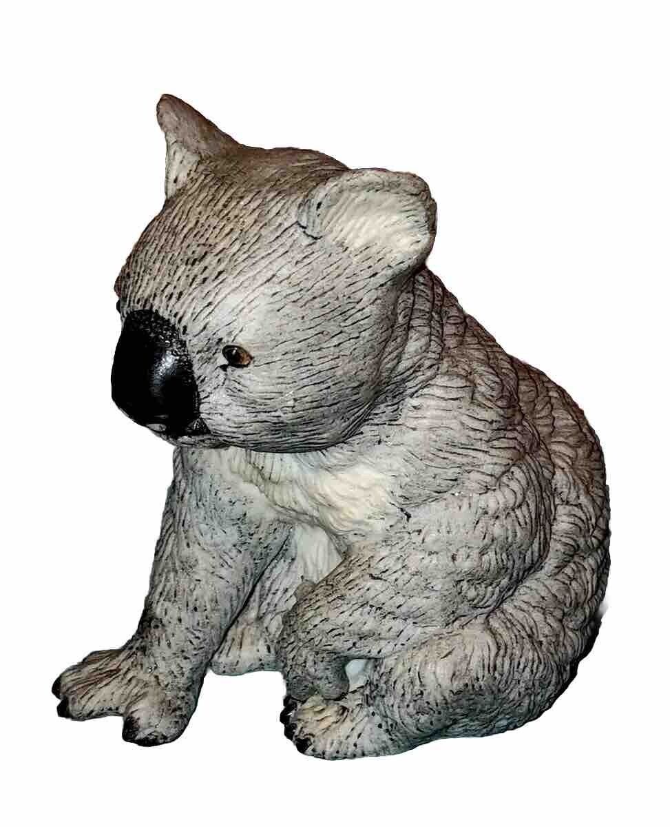 Vintage Royal Heritage Ceramic Bisque Koala Bear Figurine Fun