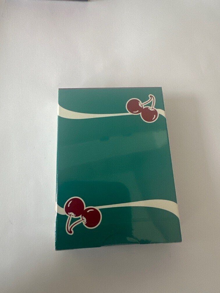 Cherry Casino v3 Aqua by Pure Imagination USPCC in DS1 Deck Sleeve NEW Mint