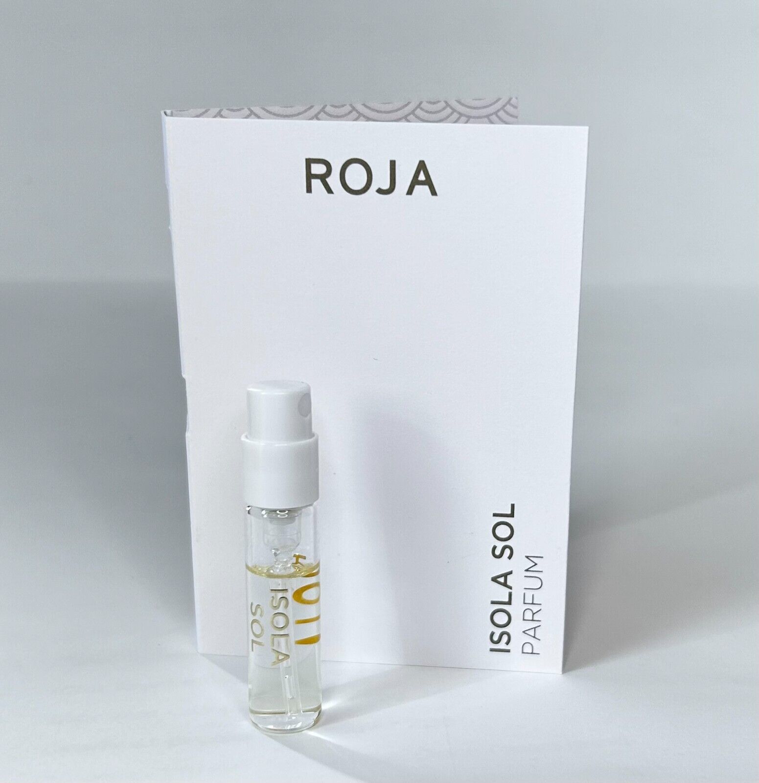Roja ISOLA SOL Parfum Sample Vial 2ml/0.067 fl.oz New With Card