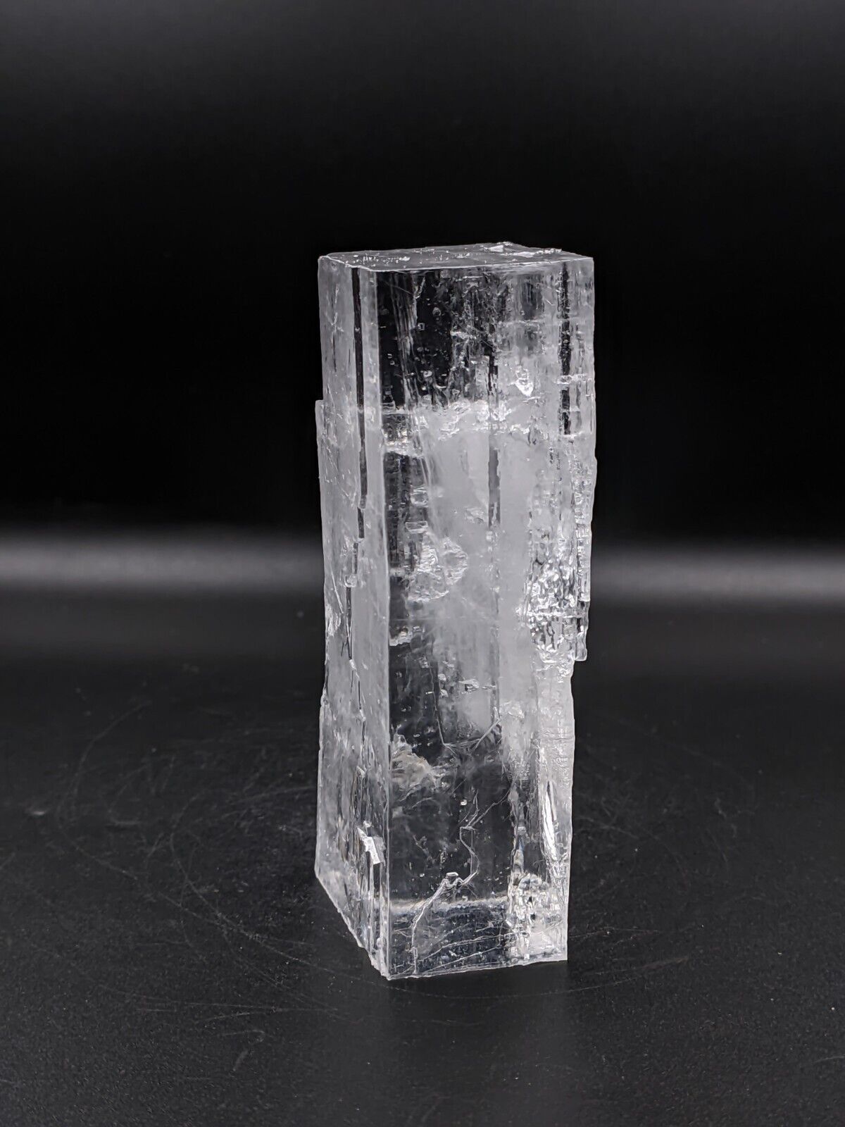 Halite crystal with water inside, enhydro halite 228 g. - Bakhmut field, Ukraine