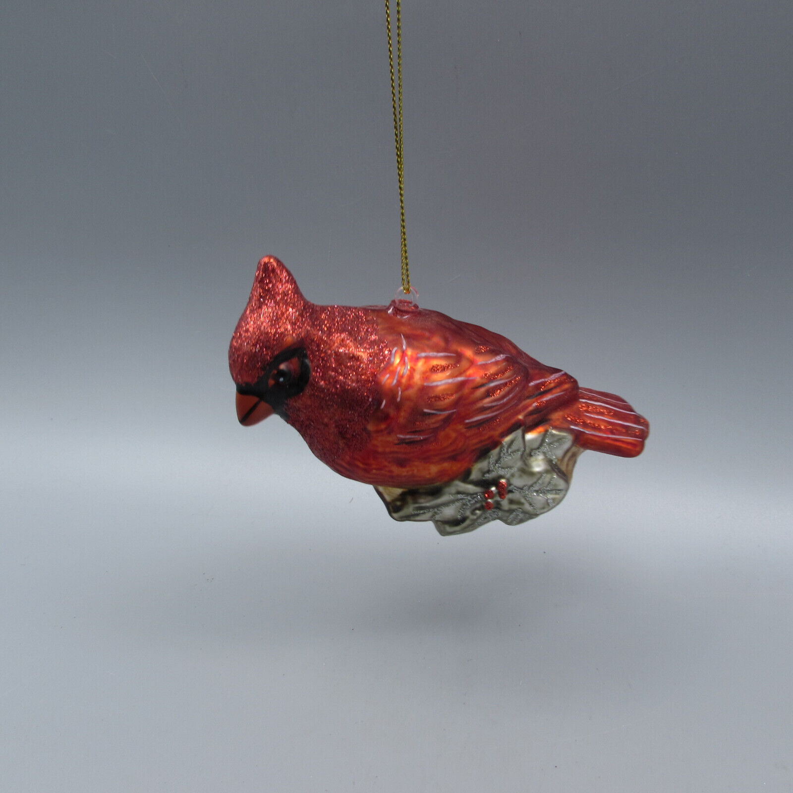 Katherines Collection -  RED CARDINAL - Glass Christmas Ornament