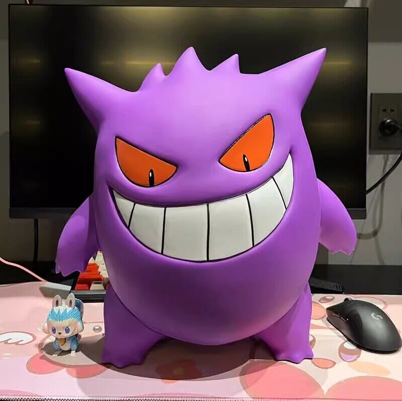Gengar Anime Action Figure PVC Painted Toys Collection Decor 40cm Gift