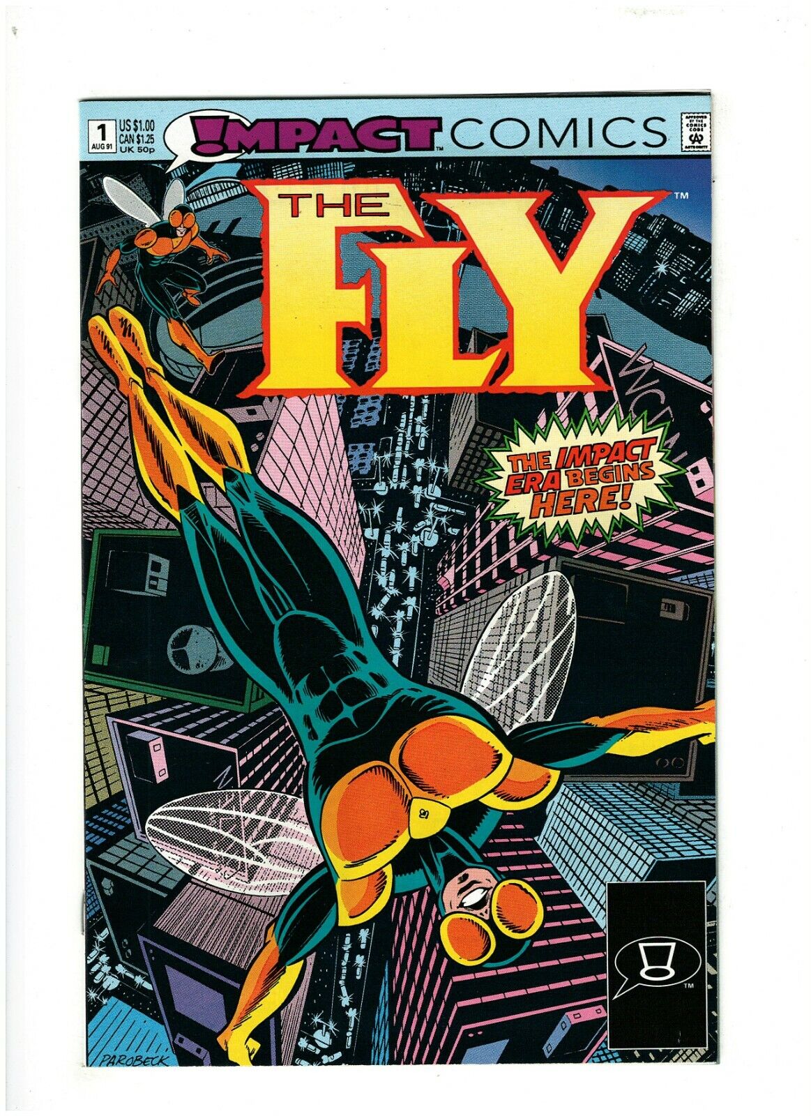 The Fly #1 VF/NM 9.0 Impact Comics 1991
