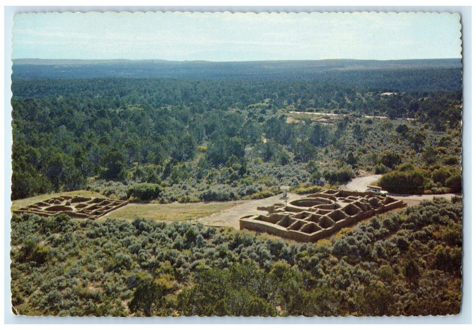 c1950\'s Far View Ruin Mesa Verde National Park Colorado CO Vintage Postcard