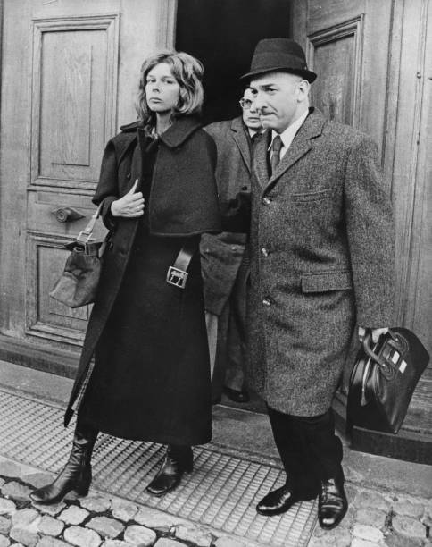 Edith Irving, wife American writer Clifford Irving, leaves cou- 1973 Old Photo