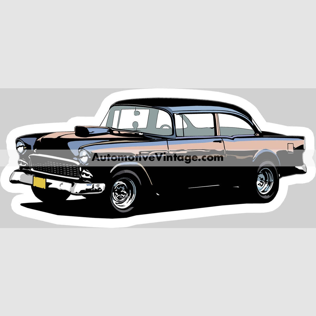 American Graffiti 1955 Chevy Famous Movie Car Magnet