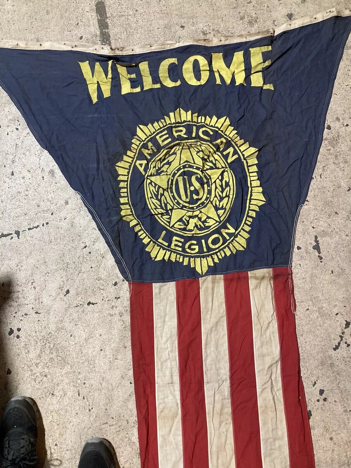 2nd - Vintage U.S. American Legion Large Banner