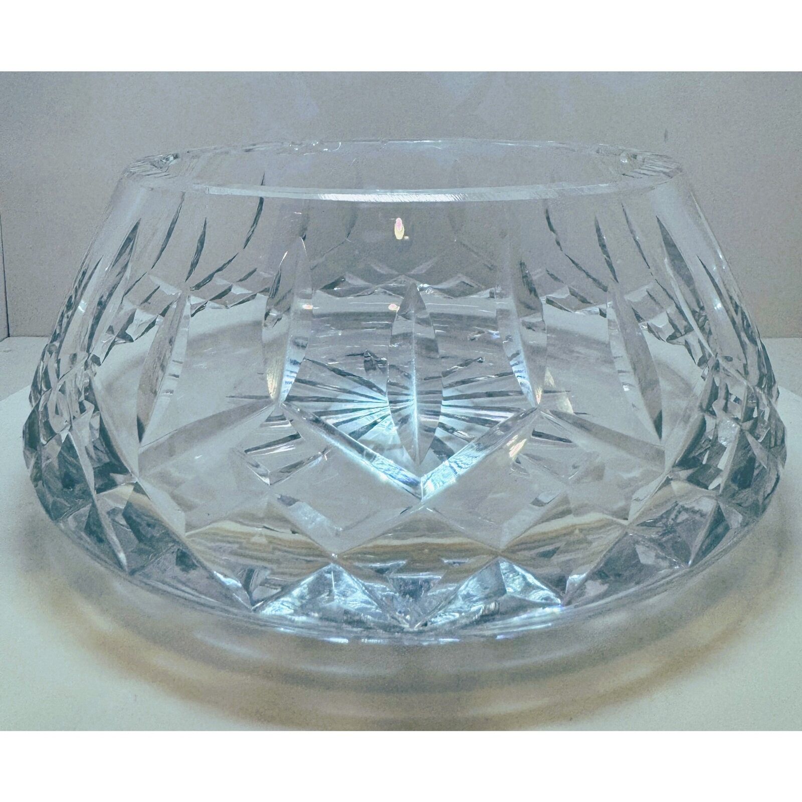 Waterford Lismore Crystal Bowl Stamped - Chipped - See description+pics