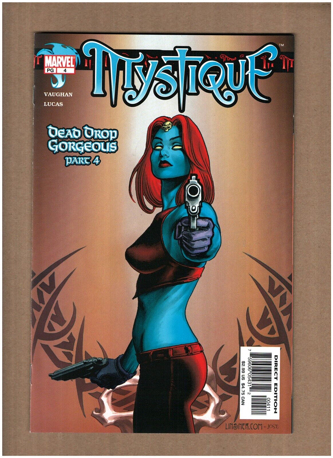 Mystique #4 Marvel Comics 2003 Brian K. Vaughan NM- 9.2
