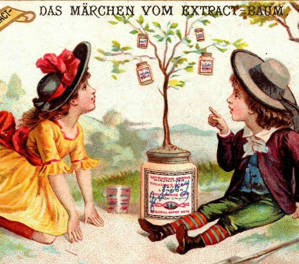 LIEBIG Trade Card Set S-368 The Story Of The Extract Tree Fairy Tale German