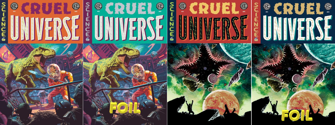 EC CRUEL UNIVERSE #1 (4 COVER SET) - PRESALE 8/7/24