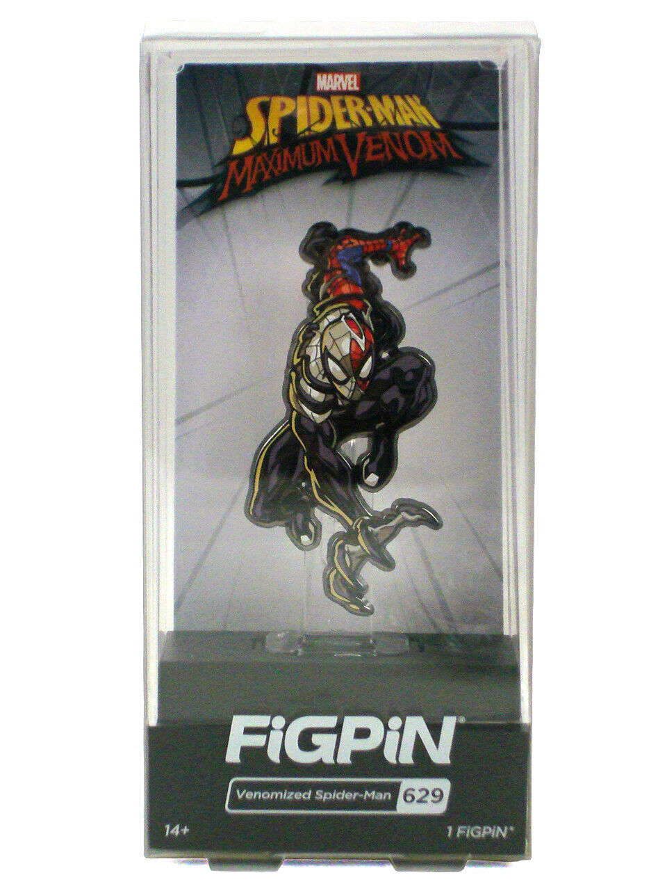 Figpin Venomized Spider-Man #629 Enamel Pin Maximum Venom