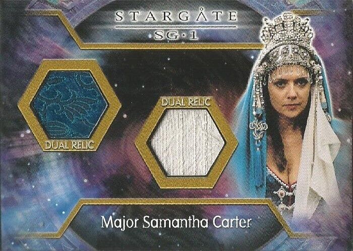 STARGATE SG-1 SEASON 4 DUAL COSTUME C12 MAJOR SAMANTHA CARTER