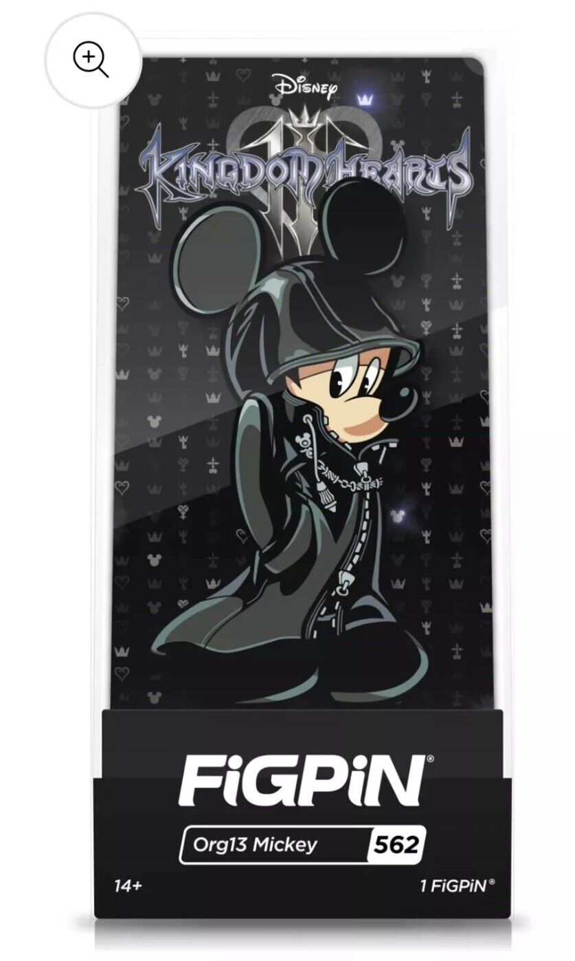 Org13 Mickey Figpin Disney Kingdom Hearts #562 PRE SALE Locked, Sealed Brand New