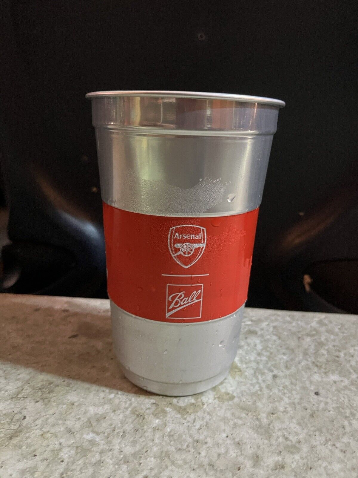 Arsenal Soccer USA Tour 2023 Stainless Steel Ball Cup Exclusive NEW SHIPS TODAY