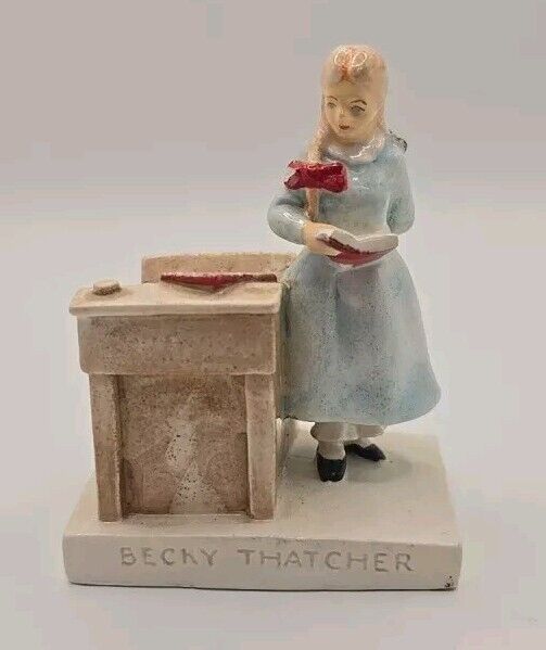 Sebastian Miniature SML-096A Becky Thatcher 1948 # 6131 SIGNED by Baston