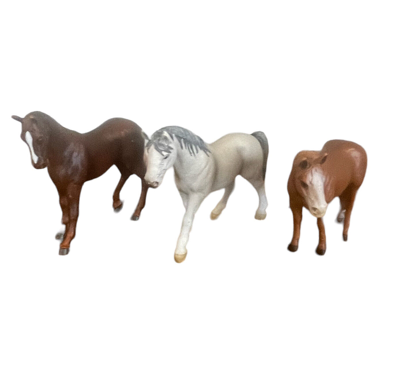 Schleich Papa Horses Figurines Horses 2000 2001 2013 Arabian brown white