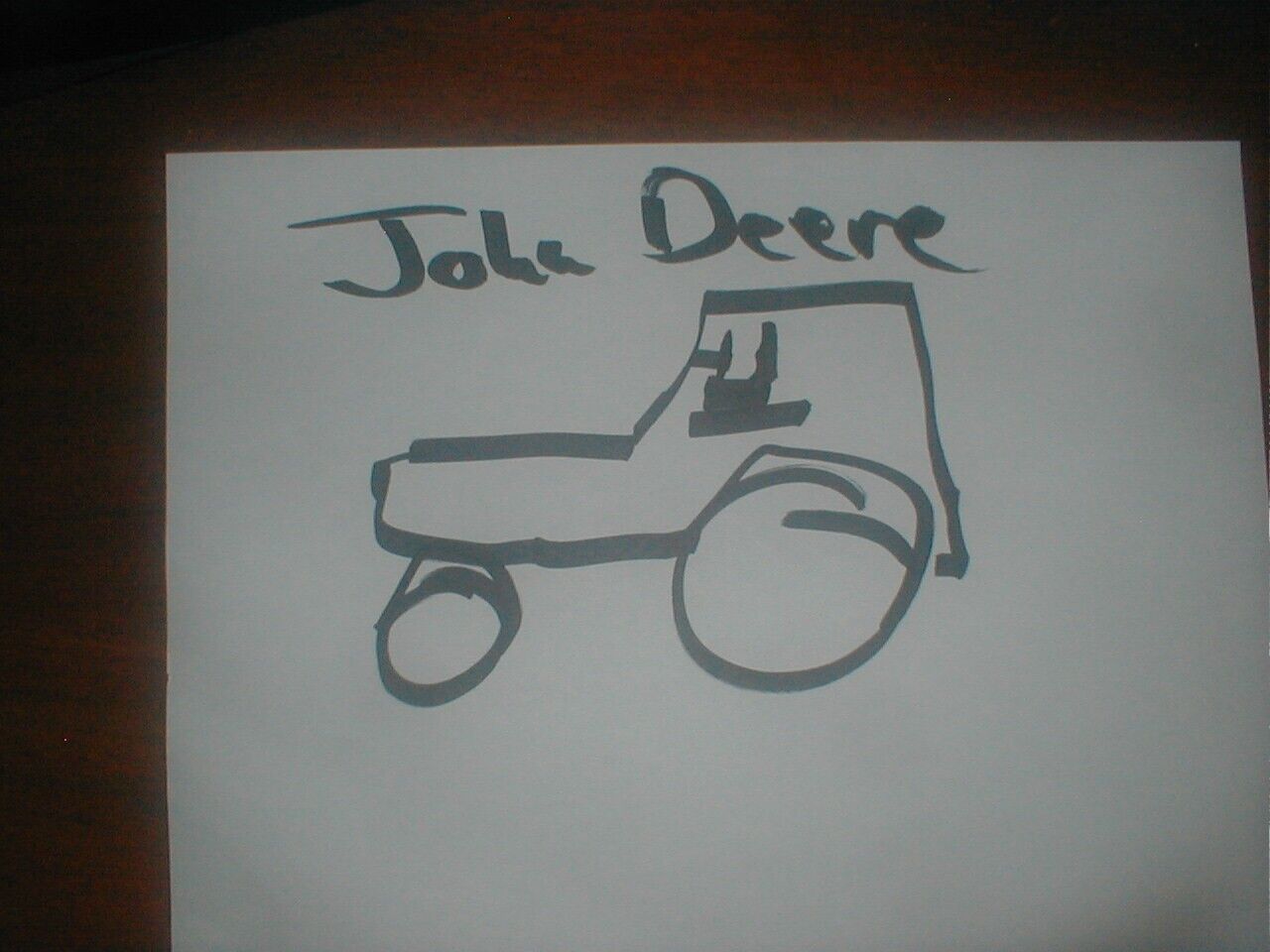 John Deere   original artwork