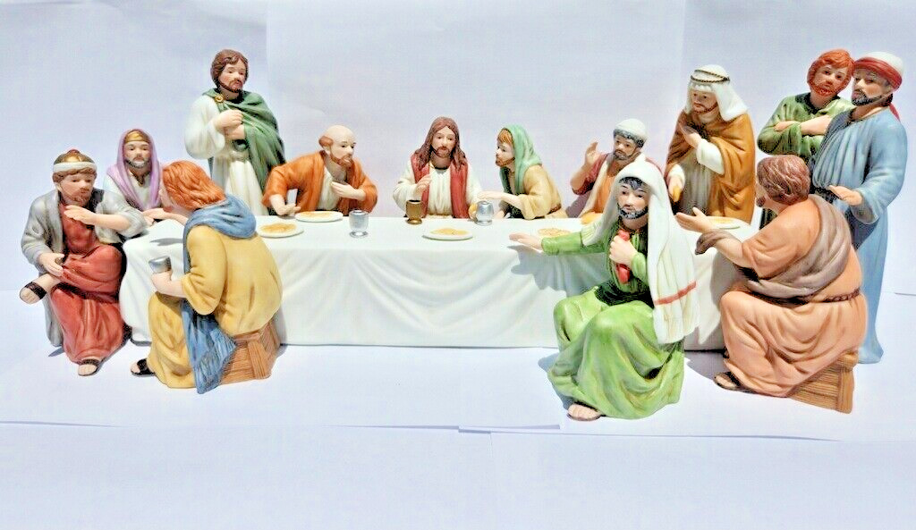 Home Interiors The Lord's Last Supper 14 Pc  & Box (Hostess item) 