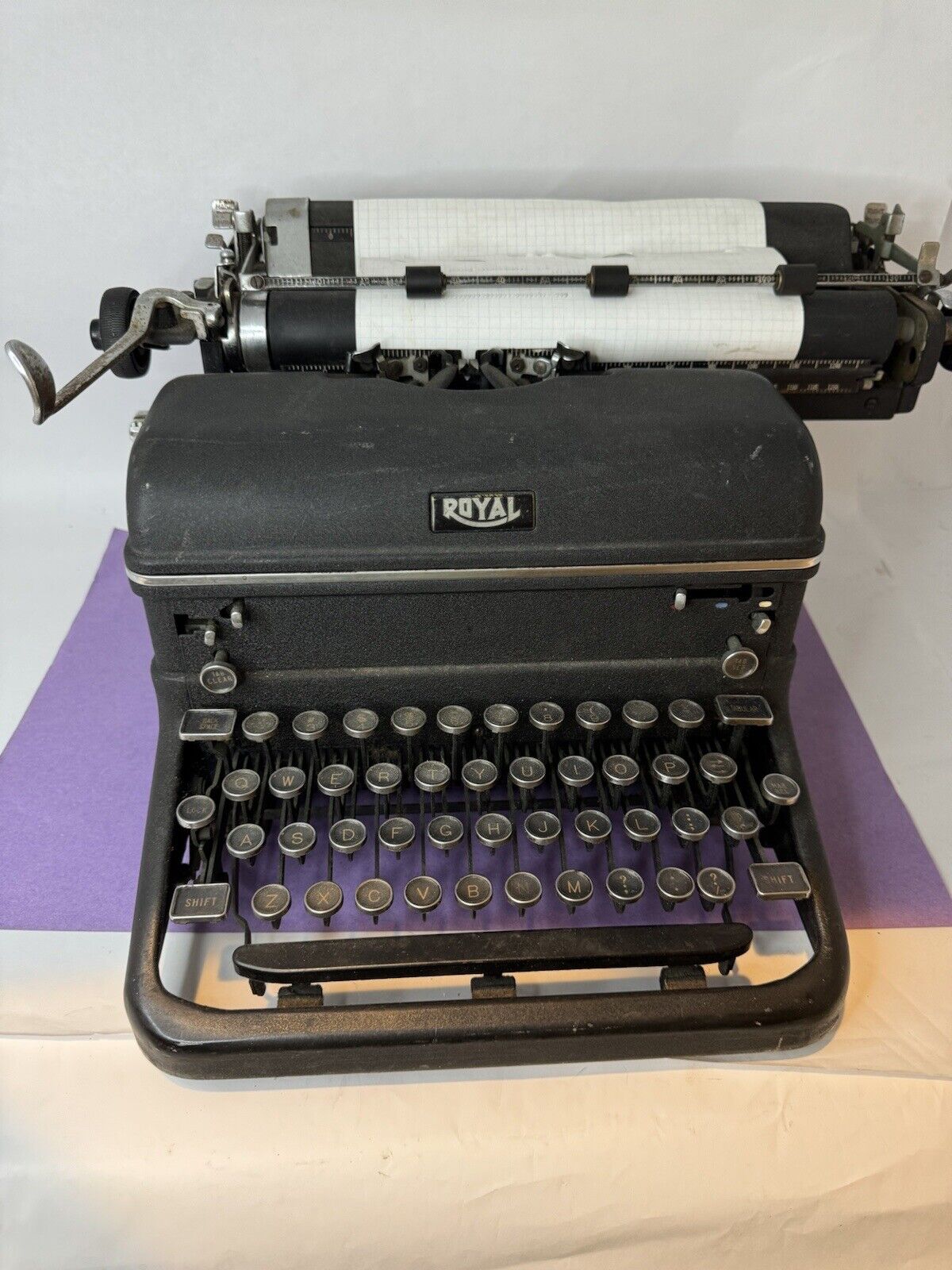1951 Royal KMG Vintage Desktop Typewriter