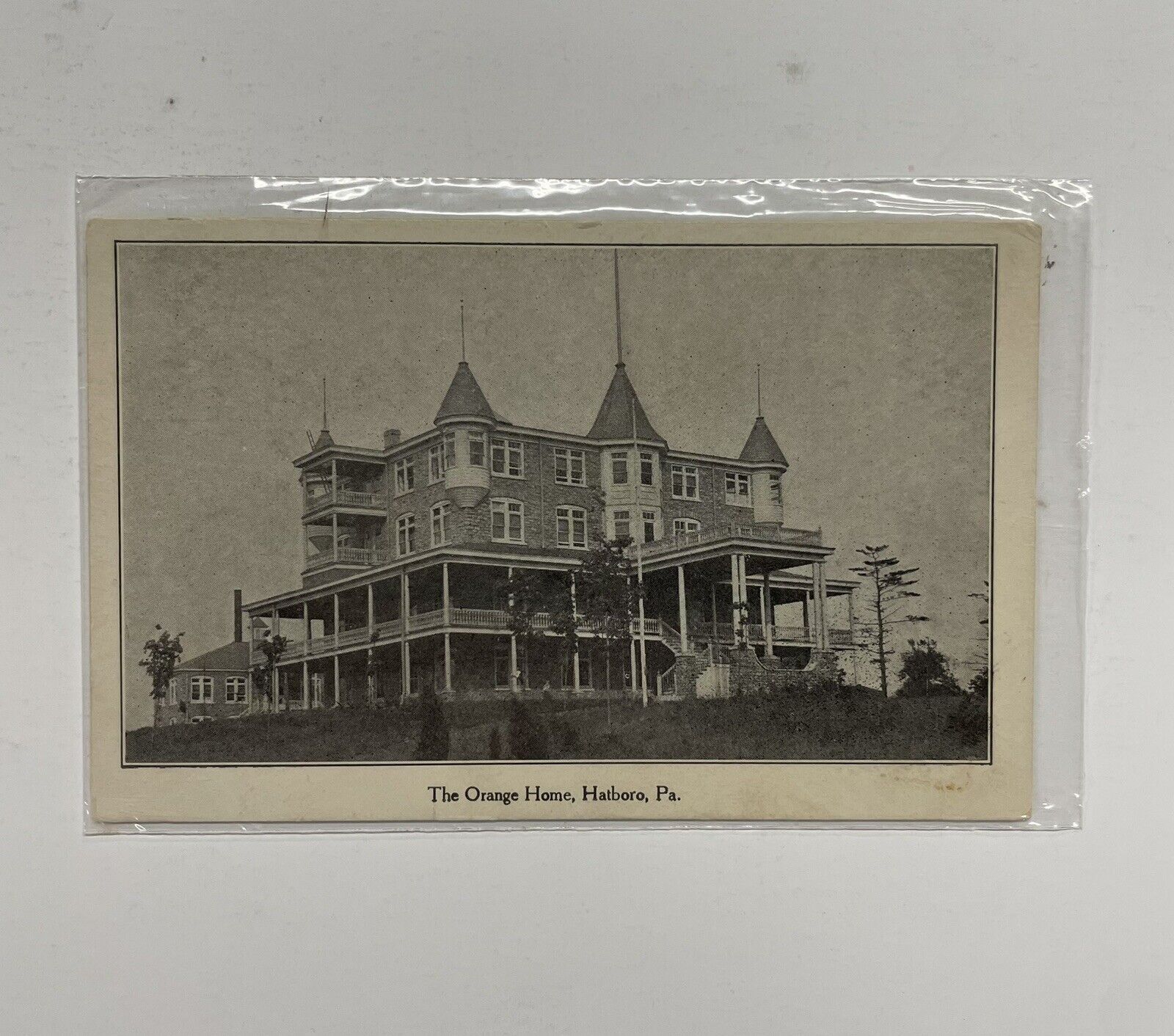 Vintage The Orange Home Hatboro PA Pennsylvania Vintage Unused Postcard