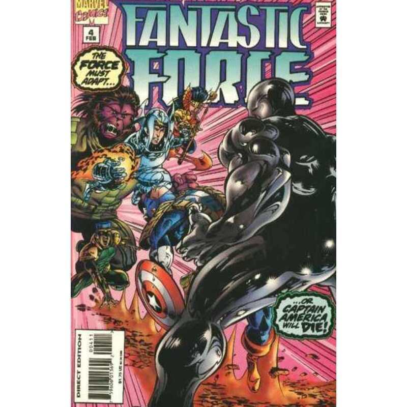 Fantastic Force #4  - 1994 series Marvel comics NM minus [c.