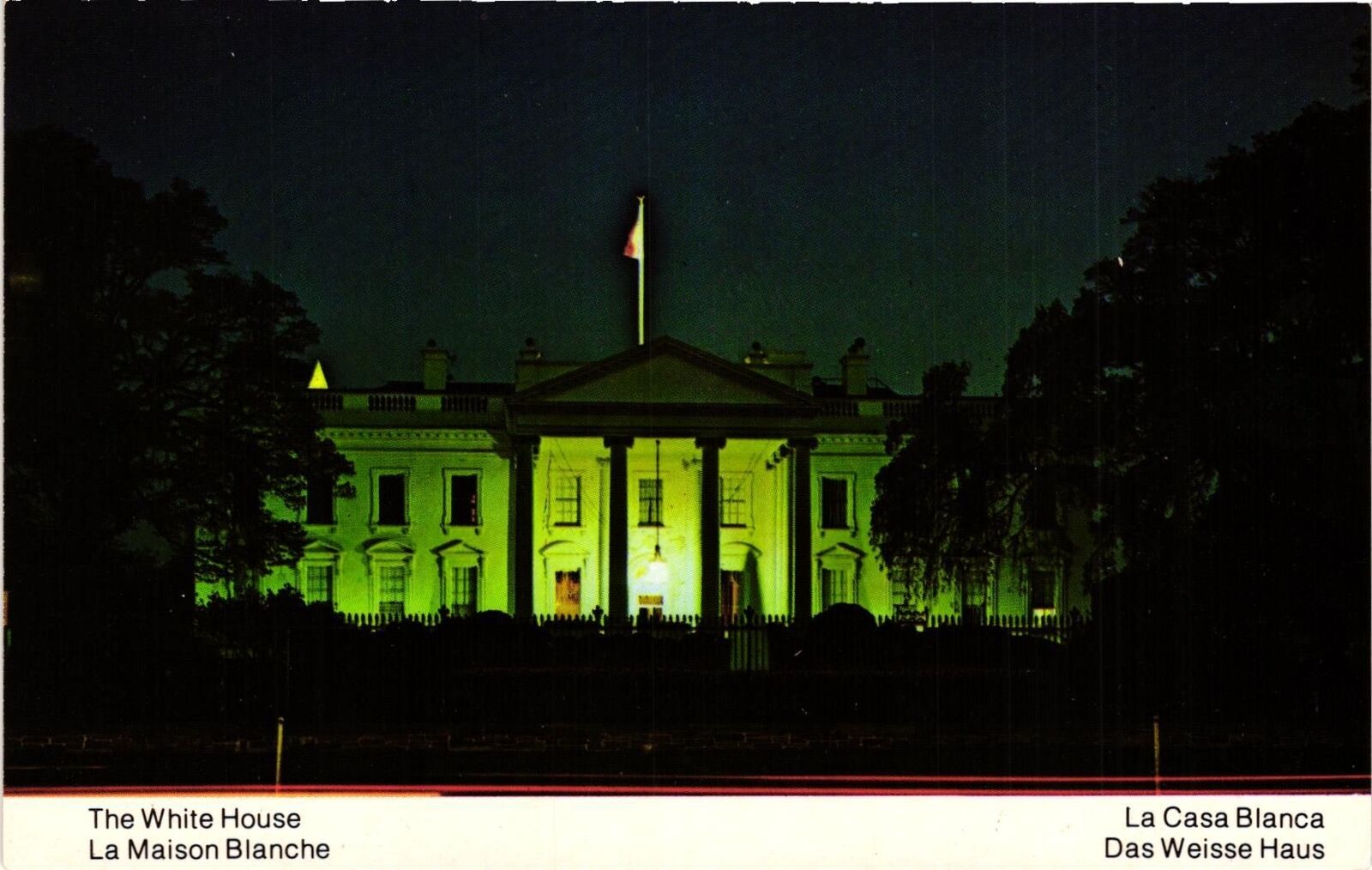 Vintage Postcard- The White House, Washington, DC