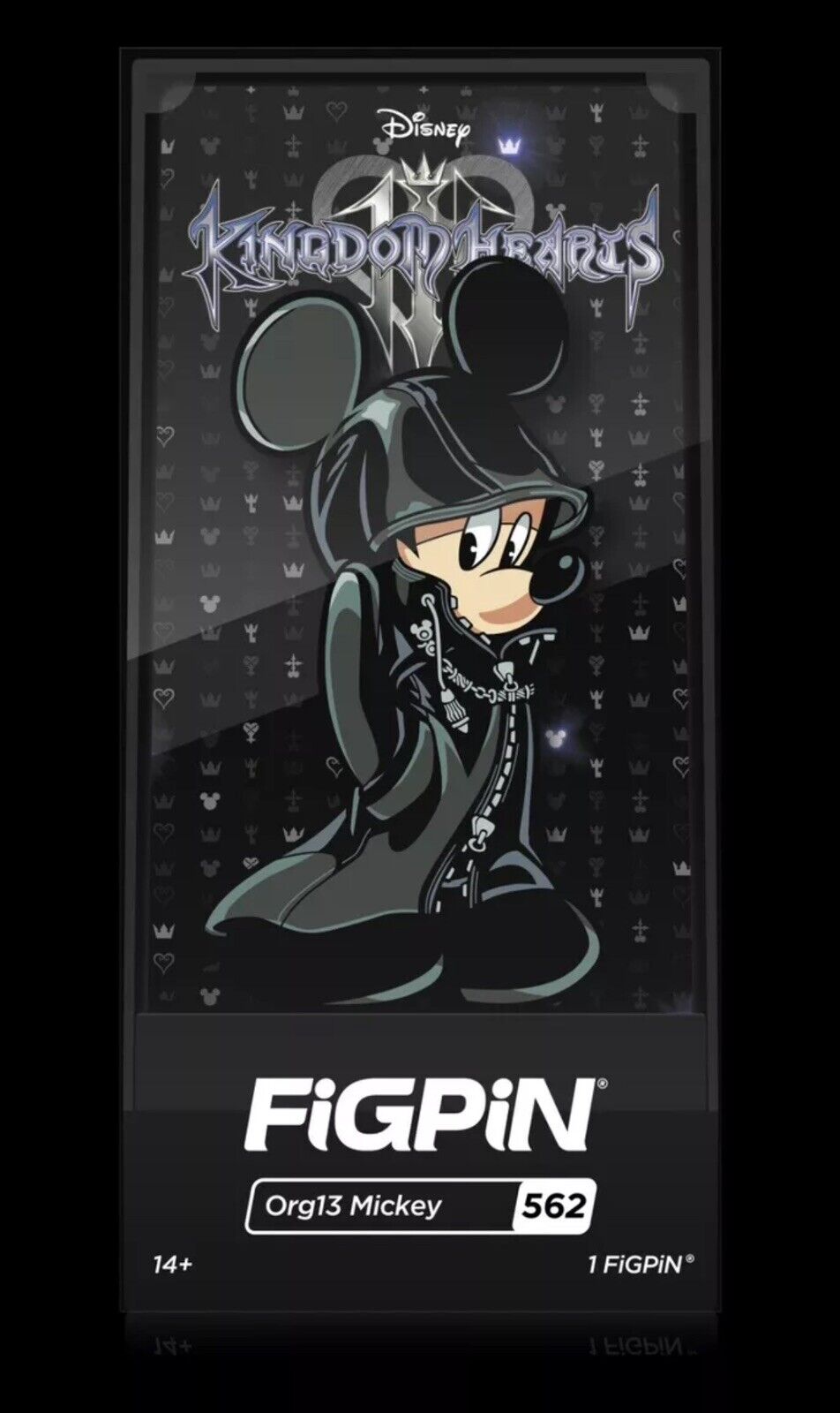 Org13 Mickey Figpin Disney Kingdom Hearts #562 Rare Confirmed Order 