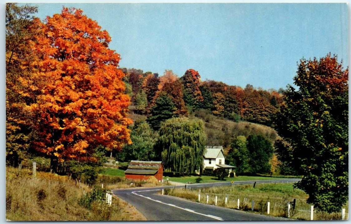 Postcard - A Pleasing Drive