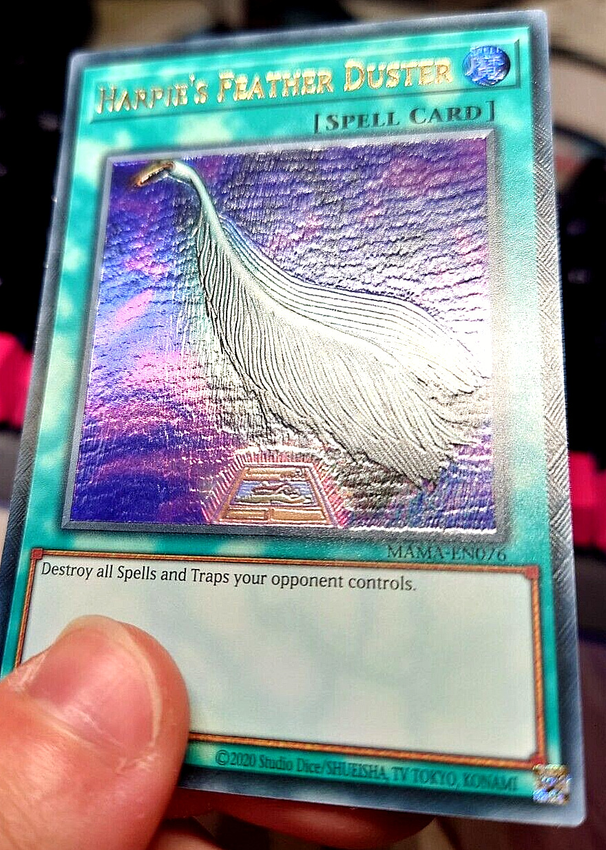 Yu-Gi-Oh Ultimate Rare Style Harpie's Feather Duster