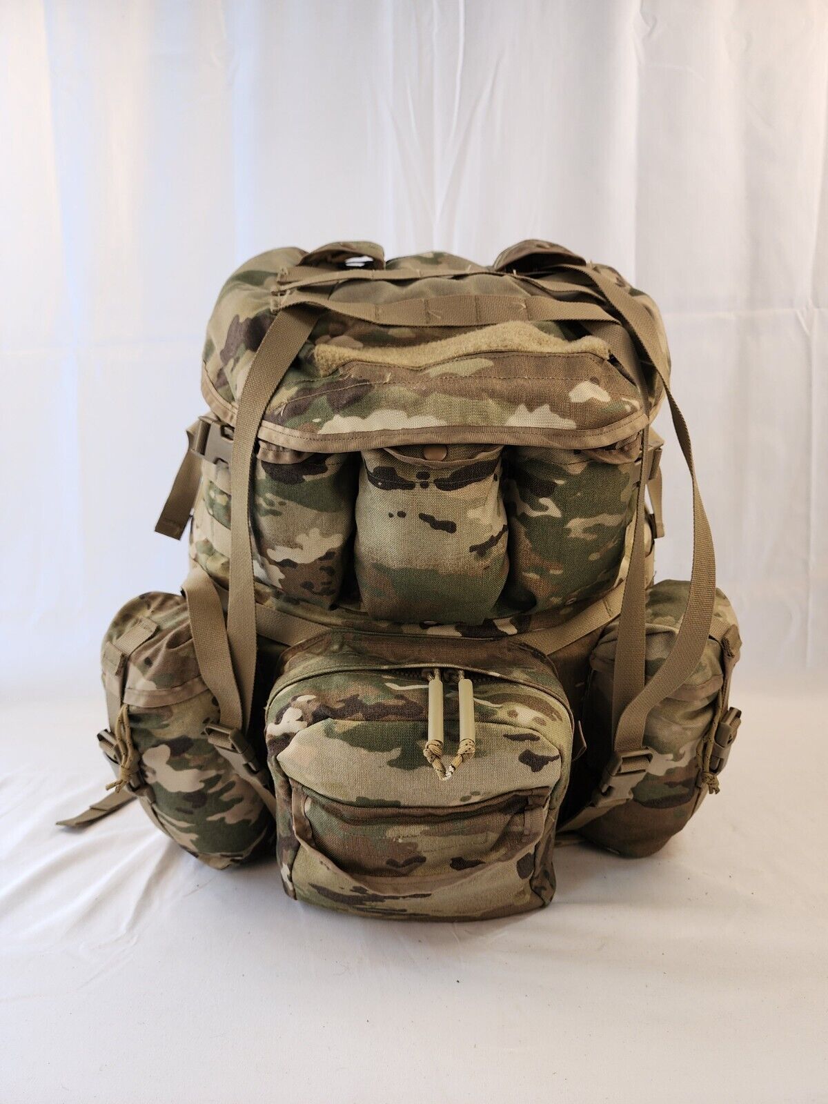 Good - MOLLE 4000 Large Field Pack OCP Multicam Complete Military Backpack