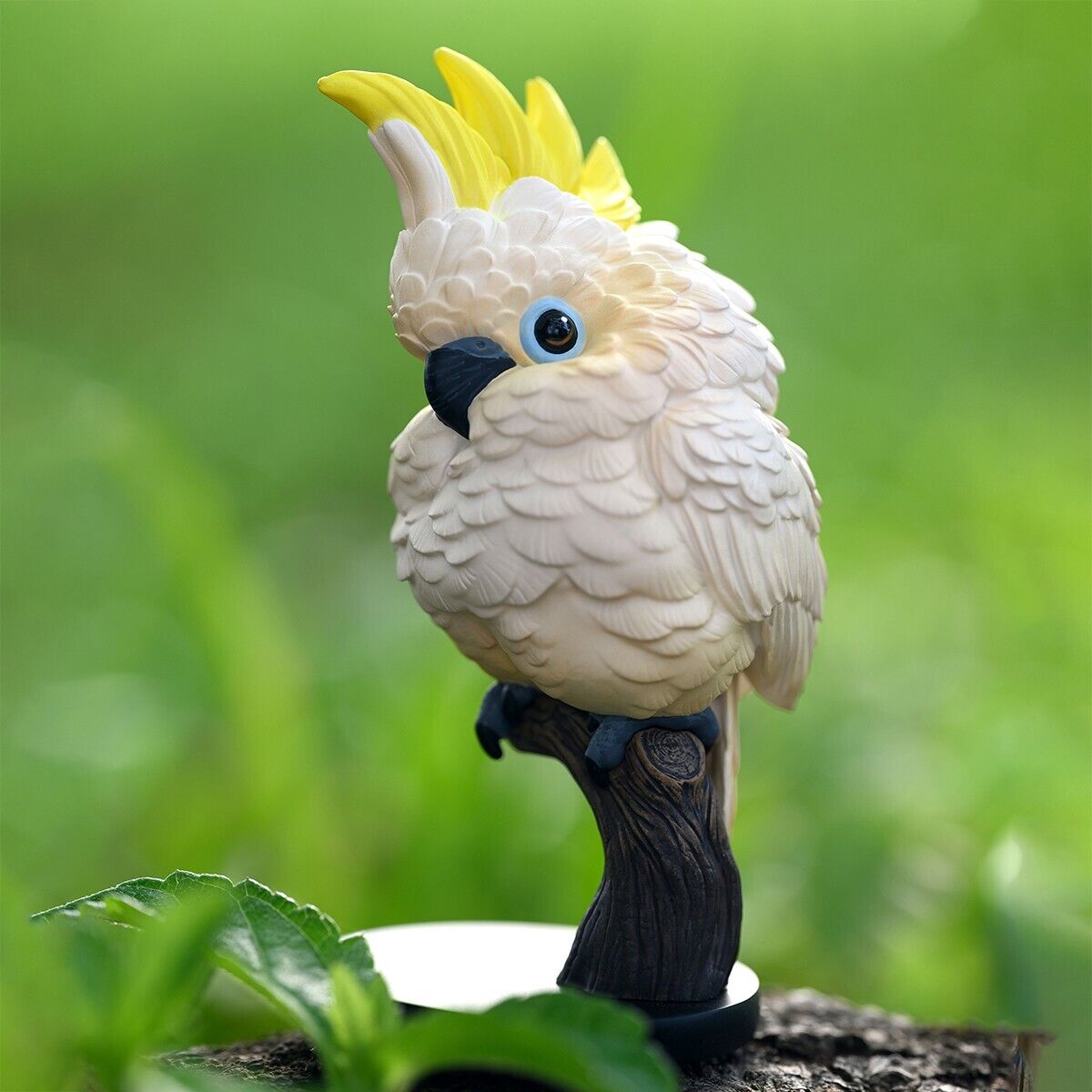 【In-Stock】Animal Heavenly Body Sulphur-crested Cockatoo Cacatua Parrot Statue