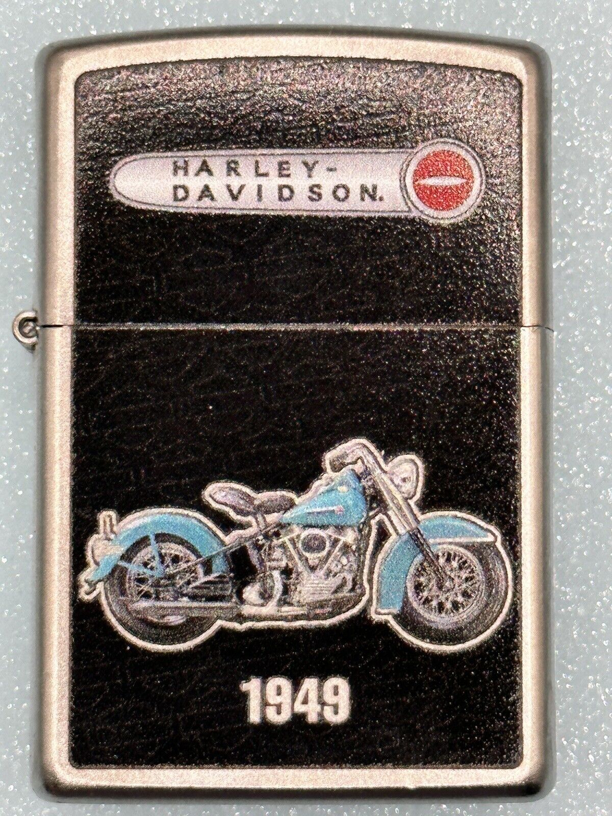 2018 Harley Davidson 1949 Motorcycle Chrome Zippo Lighter NEW
