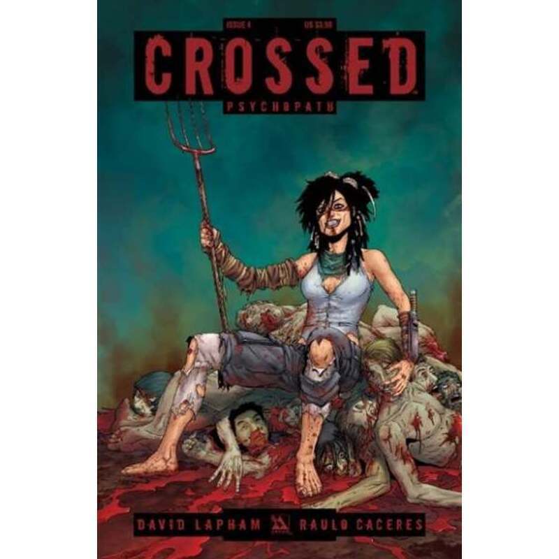 Crossed Psychopath #4 in Near Mint + condition. Avatar comics [q`
